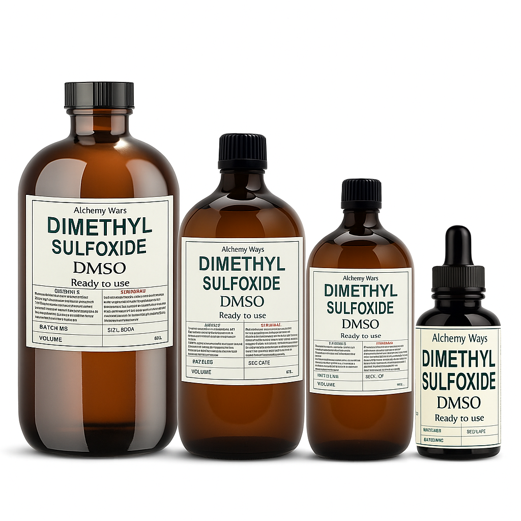 DMSO Undiluted Dimethyl Sulfoxide 99.9% Pharmaceutical Grade Solvent Bulk size